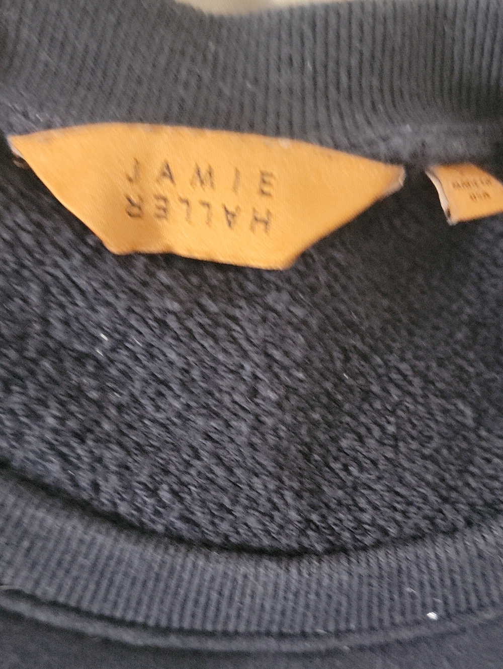 Jamie Haller The Daily Sweatshirt in Navy Blue Small - Picture 4 of 5